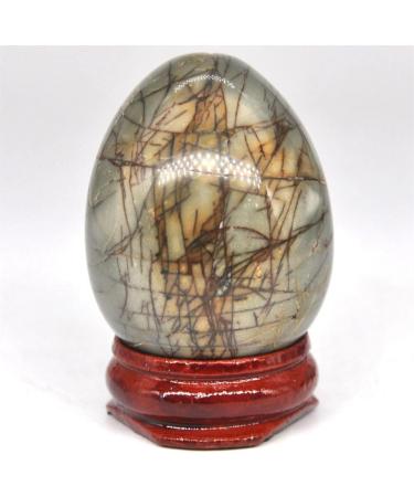 30x40mm Bamboo Jasper Oval Natural Crystal Raw Stones and Minerals FUZEGRDLI - Buy Online on SooperMarket.com