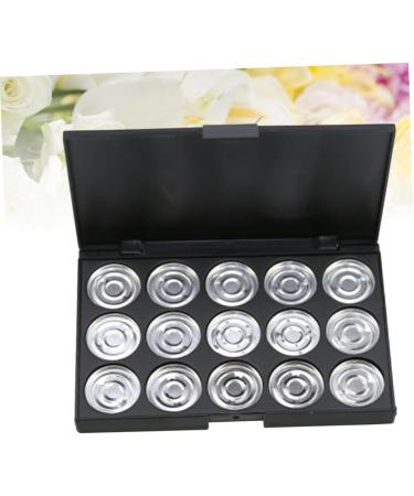 Healvian 2pcs 15 Empty Cosmetic Case Empty Eyeshadow Case Empty Makeup Travel Makeup Case Eyeshadow Palette 1 count (Pack of 1) Silverx2pcs - Buy Online on SooperMarket.com