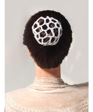 12pcs Women Hair Nets for Bun - Elastic Ballet Dance Bun Cover - Styling Accessories - Buy Online on SooperMarket.com