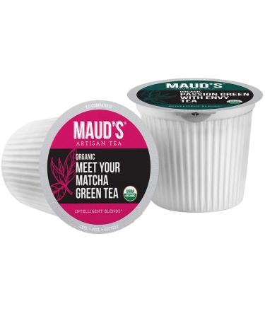 Maud's 8 Blend Organic Tea Variety Pack 48ct | Solar Energy produced Green, Black, Peppermint, Chai, Matcha, Jasmine, Chamomile Lavender, English Breakfast & Earl Grey | Eco-Friendly Tea Sampler - Buy Online on SooperMarket.com
