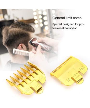 Hair Clipper Limit Comb Hair Clipper Guards Vintage Universal Positioning Tooth Electroplating Haircut Accessory for Professional Hairstylists (-1413200024211) Narooteb1eqpfzdhg-11 - Buy Online on SooperMarket.com