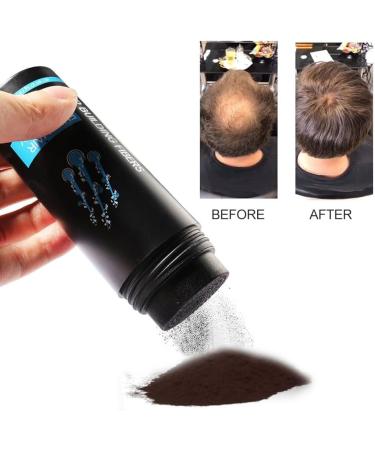 Hair Building Fibers Hair Building Fibres Powder Hair Fibres Dark Brown Hair Fibres For Thinning Hair Hair Loss Concealer Fiber Hair Building Fibres & Hair Fibers (Dark Brown) - Buy Online on SooperMarket.com