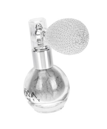 PLAFOPE 1pc Spray Glitter Spray Bottles Shimmering Spray Powder Makeup Glitter Powder Sprayer Highlight Tool 7x5.5cm White