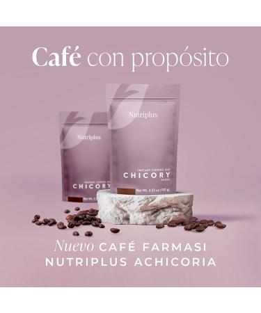 Nutriplus Chicory: Instant Coffee & Chicory Blend with Prebiotic Fiber for Digestive Health - Buy Online on SooperMarket.com
