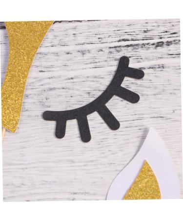 Didiseaon 10 Sets Glitter Outfit Cocktail Garnish Birthday Cake Topper Christmas Reindeer Cupcake Topper Christmas Toppers Antler Flash Plug-in Baking Paper Insert Card Child Top Hat - Buy Online on SooperMarket.com