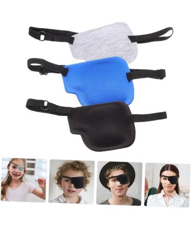 BCOATH 6 Pcs Single Eye Mask 3d Eye Patch Eye Patch Pirate Lazy Glasses Compact Eye Patch Goggles Polyester - Buy Online on SooperMarket.com