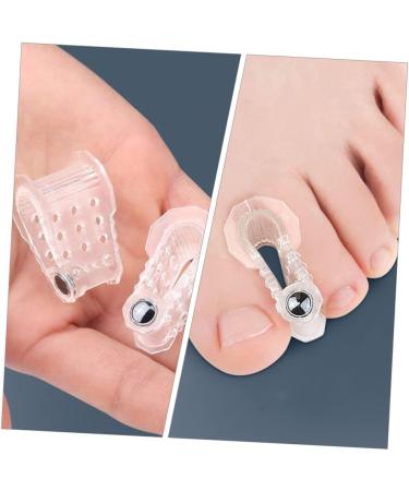 FOMIYES Magnetic Toe Splint Set - 4 Pairs | Bunion Correctors & Toe Spreaders for Foot Stretcher | Nail Clipper & Separator Tool for Toe Alignment - Buy Online on SooperMarket.com