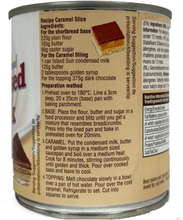 Island Sun Sweetened Condensed Milk Creamy Condensed Milk With No Added Preservatives Dairy Rich Sweetness 397G Pack Of 4 397.00 g (Pack of 4) - Buy Online on SooperMarket.com