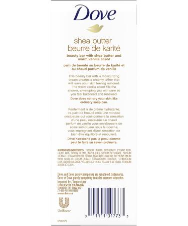 Dove Original Beauty Bar + Dove Shea Butter Beauty Bar Bundle (18 bars) 106 g (Pack of 12) Beauty Bar + Beauty Bar+ Beauty Bar - Buy Online on SooperMarket.com