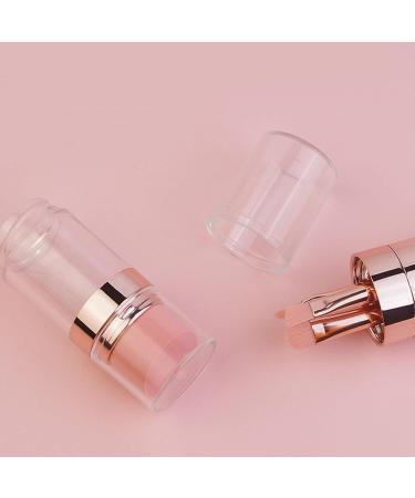 Verdant Touch Cosmetic Brush 5-in-1 Makeup Brush Set Portable Foundation Loose Powder Eyeshadow Eyebrow Lip Cosmetic Brush Rose Gold Electroplated - Buy Online on SooperMarket.com