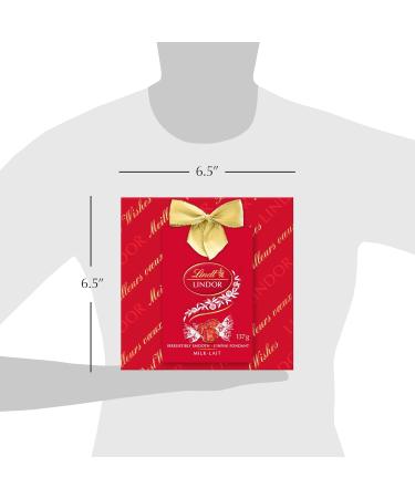 Lindt LINDOR Milk Chocolate Truffles Gift Box 137 Grams Milk 137 g (Pack of 1) - Buy Online on SooperMarket.com