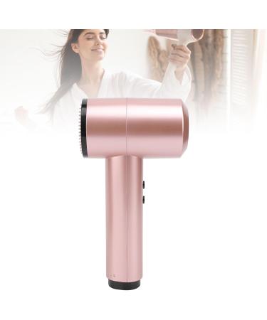 Travel Hair Dryer - Cordless Fast Drying Blow Dryer with 6 Speed Adjustment | Portable Rose Gold Hairdryer for Home & Camping (US Plug - Buy Online on SooperMarket.com