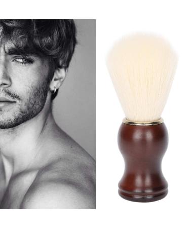 Ankroyu Professional Men's Beard & Shaving Brush - Handmade Wooden Face & Hair Cleaning Tool for Home Salon - Buy Online on SooperMarket.com