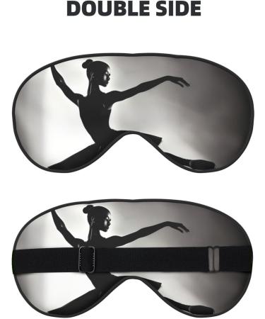 Ballerina Dance Soft Sleep Eye Mask | Breathable Eye Patch for Women | Perfect for Travel & Relaxation - Buy Online on SooperMarket.com