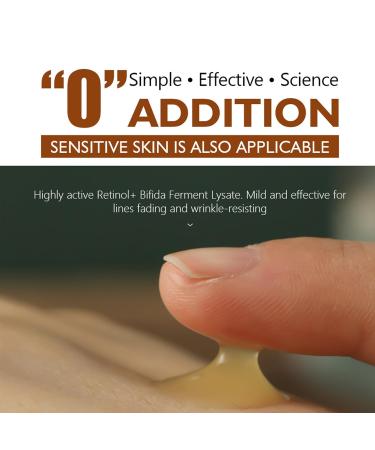 Retinol Eye Serum - Anti-Aging Under Eye Cream for Wrinkles & Fine Lines | Tightening & Firming | Double Retinol 30ml - Buy Online on SooperMarket.com