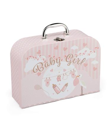 Pink Baby Gift Set with Clothes, Teddy Bear, and Gifts - Perfect Keepsake Box for Baby Girl - Buy Online on SooperMarket.com