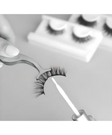 Buy Hypoallergenic Eyelash Glue for Lash Lifting - Water-Repellent Vegan 5ml | Perfect for Artificial Eyebrows & Eyelashes - Buy Online on SooperMarket.com