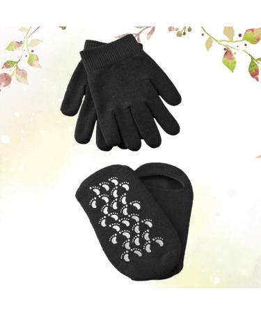 Beaupretty Moisturizing Socks & Gloves for Dry Cracked Heels - Spa Treatment for Women | Soft Hydrating Foot Care - Buy Online on SooperMarket.com