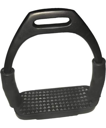 Tula-Toys 12cm Safety Metal Joint Stirrups for Horses - Black | International Shipping Available - Buy Online on SooperMarket.com