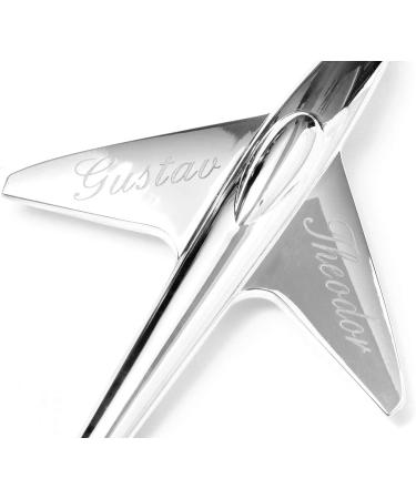 Brillibrum Design Children's Spoon - Engraved Silver Antibacterial Baby Cutlery | International Shipping - Buy Online on SooperMarket.com