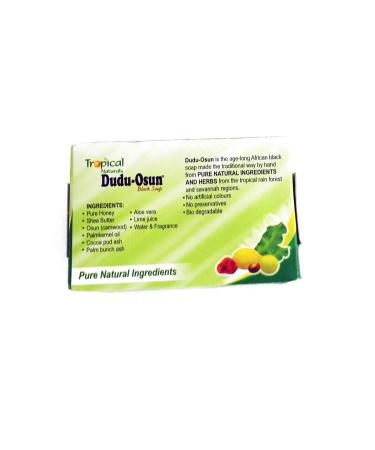 Dudu Osun Black Soap 3-Pack - Authentic African Sandalwood Soap 150g | Original Dudu Osun - Buy Online on SooperMarket.com