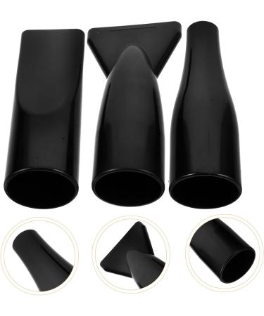 Angoily 15 Pcs Pet Water Blower Hairdryer Diffuser Accessories Hair Styling Nozzle Hair Dryer Front Nozzle Hair Dryer Attachment for Blow Dryer Blow Dryer Nozzle Modeling Abs Round Mouth 12.00X6.10X4.00CMx5pcs Blackx5pcs - Buy Online on SooperMarket.com