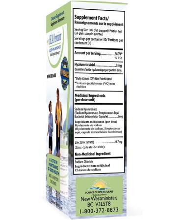 Source of Life HLA Premium - Pure Hyaluronic Acid - 30 ml / 1oz - Buy Online on SooperMarket.com
