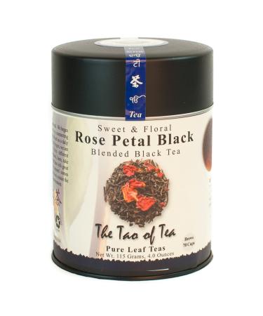 Tao of Tea Rose Petal Black Tea - Sweet & Floral Blend | 4 oz (115 g) - Buy Online on SooperMarket.com