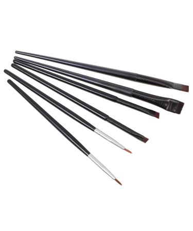 FRCOLOR 24 Pcs Eyeliner Makeup Brush Set - Gel & Lip Brushes Dual-Use Wands for Eyes & Brows Artificial Fiber - Perfect for Cosmetology & Professional Use - Buy Online on SooperMarket.com