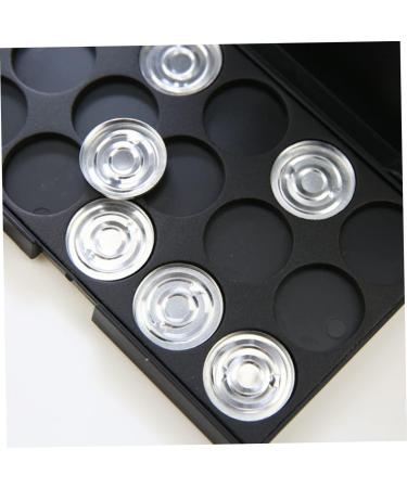 Angoily 15 Eyeshadow Empty Cosmetic Case Empty Makeup Eye Shadow Box Concealer Travel Aluminum Plate - Buy Online on SooperMarket.com