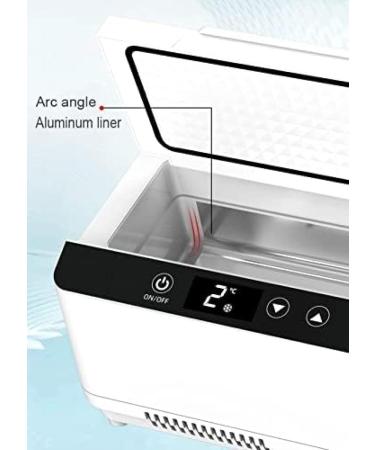 Car Medication Fridge Diabetic Portable Insulin Cooler Refrigerator Outdoor Medical Organize Cooling Box with LED Display and Battery 230x145x145mm Double Battery Serene16 - Buy Online on SooperMarket.com
