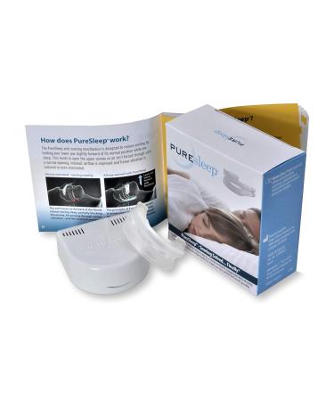 PureSleep Stop-Snoring Mouthpiece - The Original Anti-Snoring Solution - Comfortable and Adjustable - Over a Million Units Sold