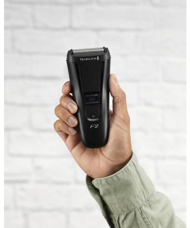 Remington F2 Men's Electric Shaver - Pop-Up Trimmer, Washable, LED Display - Foil Shaver F2002 Blue - Buy Online on SooperMarket.com