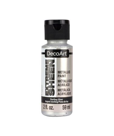 2OZ SLV Met Acry Paint 2 fl oz Sterling Silver