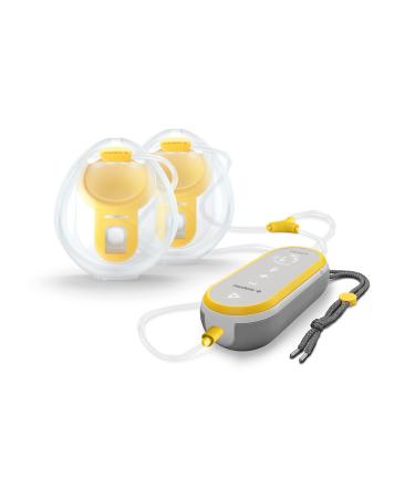 Medela Freestyle Hands-Free milk pump |Number 1 brand in hospitals |Light portable and discrete electrical double milk pump with app connectivity