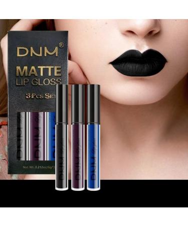 3 Pack Matte Liquid Lipstick Set - Waterproof & Long Lasting Velvet Lip Gloss - Non-Stick Cup Matt Lipsticks for Women - Buy Online on SooperMarket.com