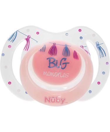 Glow in the Dark Silicone Bow Tie Baby Pacifiers - BPA Free Oval 2 Pack - Buy Online on SooperMarket.com