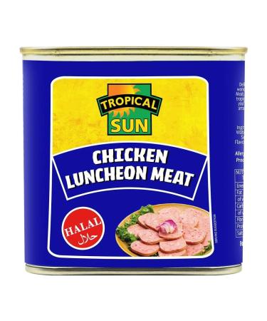 MASTropical Sun Chicken Luncheon Meat Halal 340g Box of 12-Fd