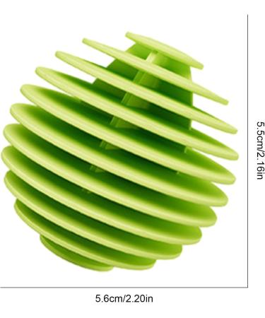 Dryer Balls Laundry - Anti-Winding Machine Ball Soft Washing Balls | TPR Flexible Reusable Softener Ball For Washing Machine Quick Drying Green - Buy Online on SooperMarket.com