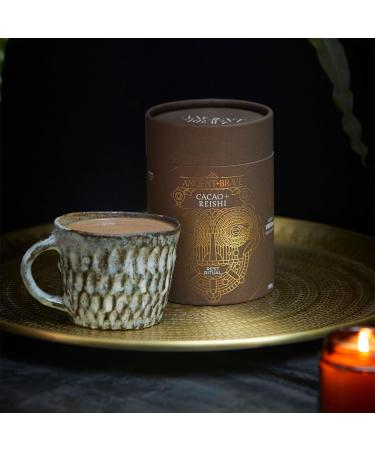 Ancient + Brave Cacao + Reishi 250g Tub - High Grade Nutritious Raw Cacao Reishi Mushroom Baobab and Chicory - Smooth Chocolate Blend - Stress Reducing Chocolate 250 g (Pack of 1) - Buy Online on SooperMarket.com