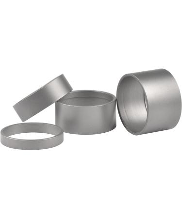 Wanyifa Titanium Headset Spacer 1-1/8 (5-20mm) Pack of 4 - Matte Finish - Buy Online on SooperMarket.com