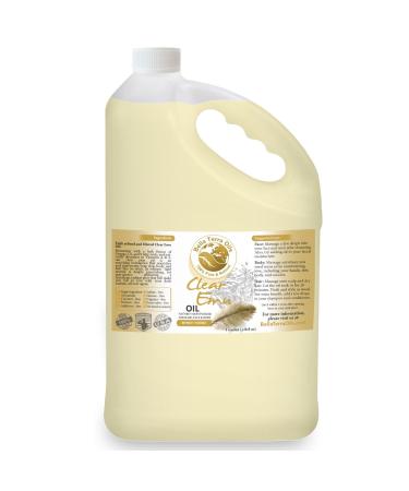 Bella Terra Oils Clear Emu Oil for Hair and Skin 1gallon Highly Absorbable Moisturizing Non-Greasy Revitalizing 12.8 Fl Oz (Pack of 10)