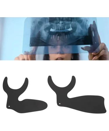 2 Pcs Dental Photo Contrast Oral Black Background Board High Temperature Resistant Intraoral Photo Contraster with Scale Professional Dental Tool - Buy Online on SooperMarket.com