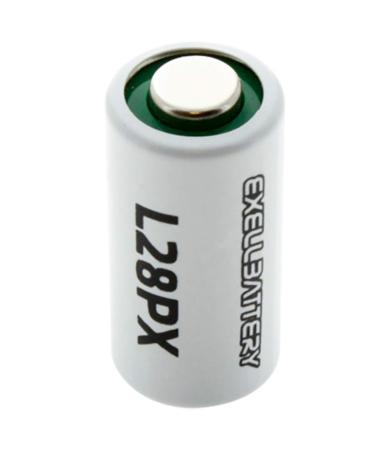 Exell Battery L28PX Fits Pet 6V Collars Nikon EL2 Fujica AX-3 AX-5