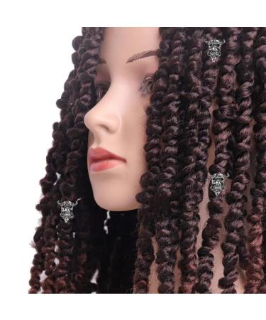 KALLORY Dreadlock Accessories - Viking Beard Beads, Skull & Antique Hair Beads - 10pcs - Buy Online on SooperMarket.com