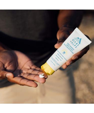 Oars + Alps Mineral SPF 30 Sunscreen with Hyaluronic Acid 2 Oz - Water & Sweat Resistant, Oil-Free, TSA Friendly - Buy Online on SooperMarket.com