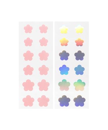 Buy The Cr me Shop Petal Perfect Skin Hydrocolloid Acne Patches - Pink & Holographic (3 Pack) | Fast International Shipping - Buy Online on SooperMarket.com