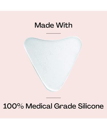 Wonderstripes Wrinkle Patches - Reusable Silicone Chest Pads for Side Sleepers | Anti-Wrinkle Solution for Decollet | Ships Internationally - Buy Online on SooperMarket.com