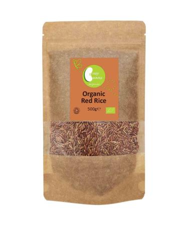 Organic Red Rice -Certified Organic- by Busy Beans Organic (500g)
