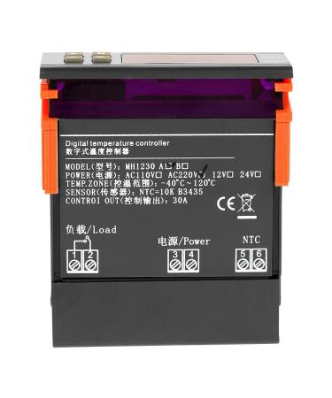 Digital temperature controller thermostat 220 V 30 A MH1230 A with LED display kettle control cooler heating for animals heating mat incubator chicken heating film reptiles amphibians